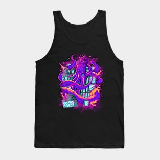 octopus kaiju Tank Top